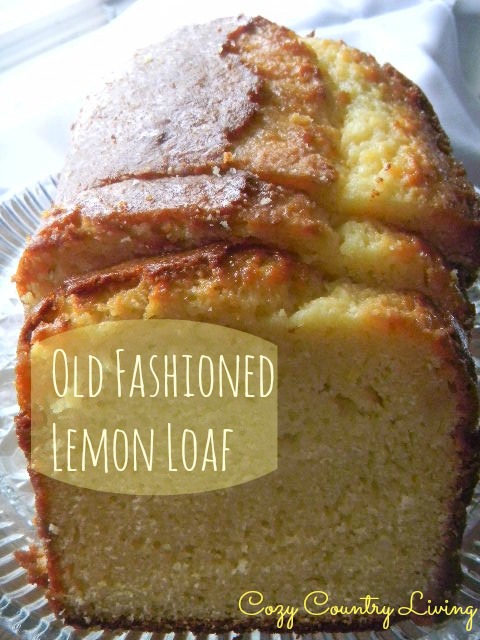 Moist Old Fashioned Lemon Loaf