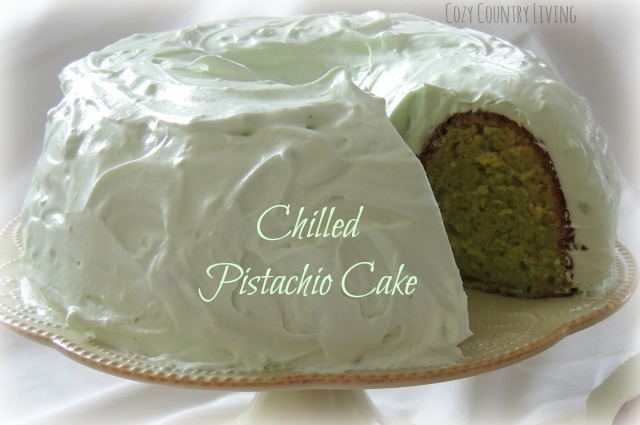 Chilled Pistachio Cake