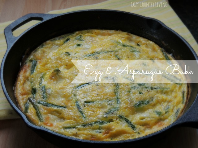 Egg and Asparagus Bake