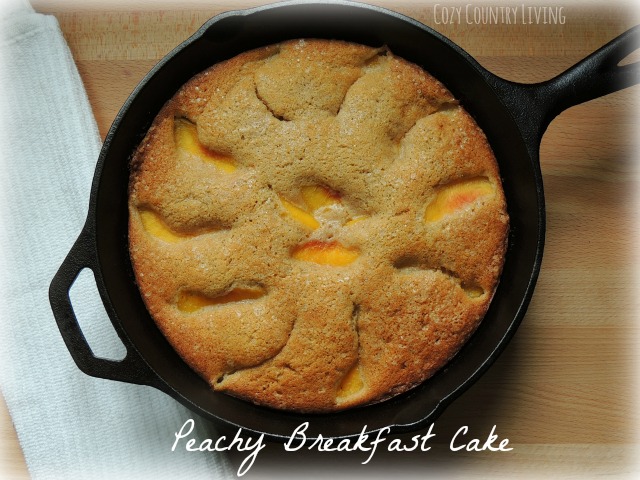 Peachy Breakfast Cake