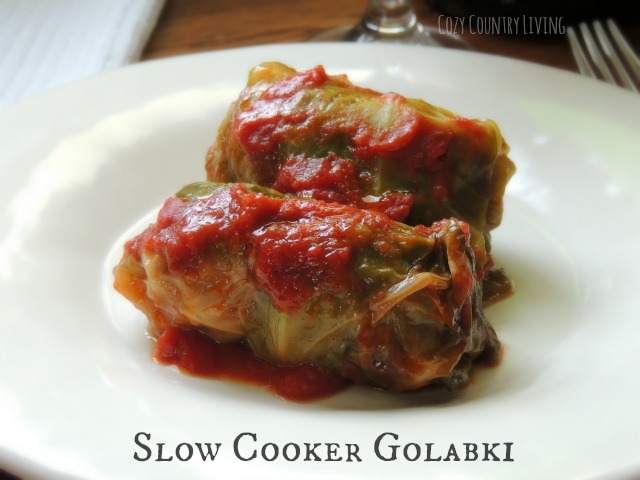 Slow Cooker Golabki Stuffed Cabbage Cozy Country Living,How To Draw Bbq Ribs