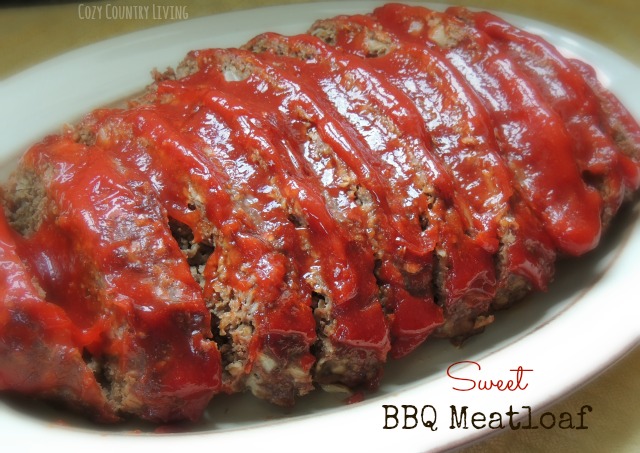 Sweet BBQ Meatloaf