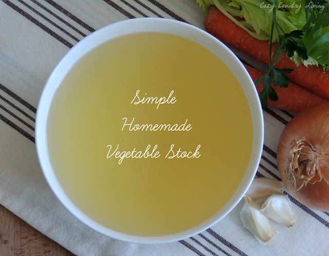 Simple Homemade Vegetable Stock