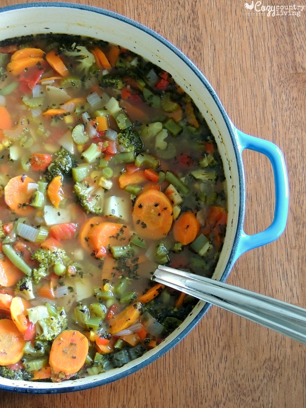 Healthy Loaded Vegetable Soup