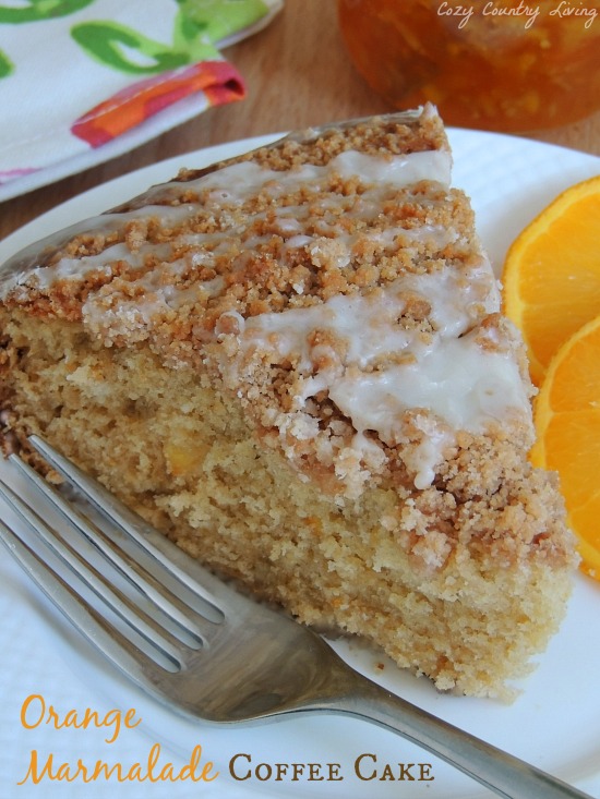 Orange Marmalade Coffee Cake