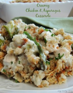 Creamy Chicken & Asparagus Casserole