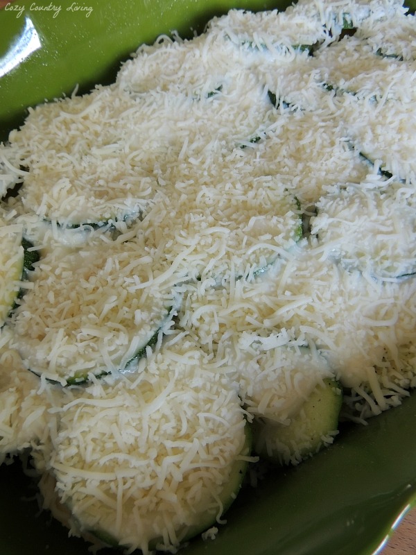 Sprinkle the Zucchini with More Cheese