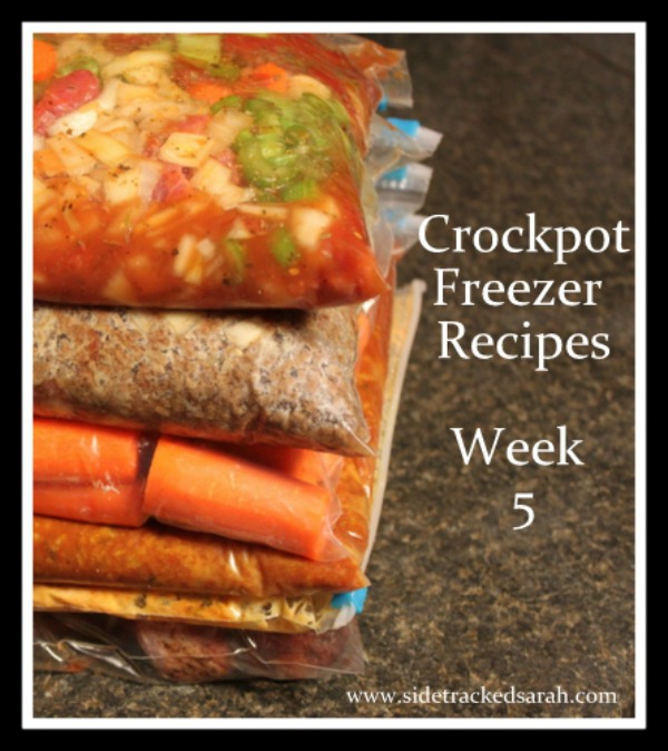 Feature Freezer Crockpot Meals Sidetracked Sarah