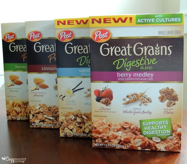 Post Great Grains Cereals