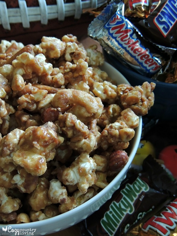 Sweet & Salty SNICKERS Popcorn with MARS Fun Size