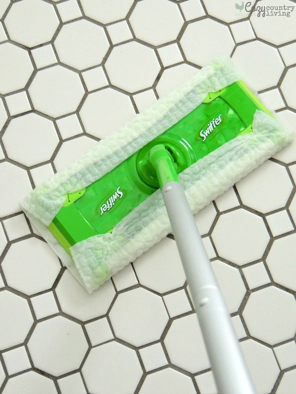 Swiffer Sweeper Cleaning Tile