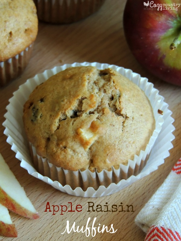 Apple Raisin Muffins