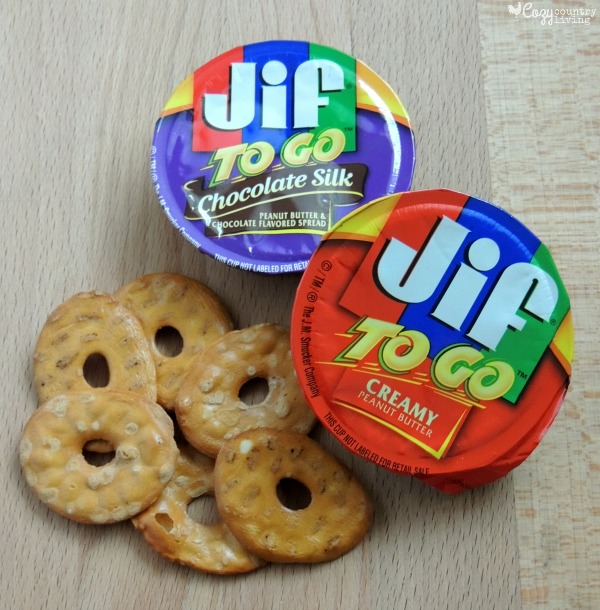 Chocolate Silk & Peanut Butter Jif To Go Dippers