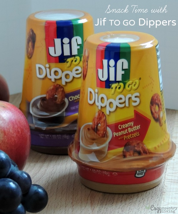 Snack Time with Jif To Go Dippers