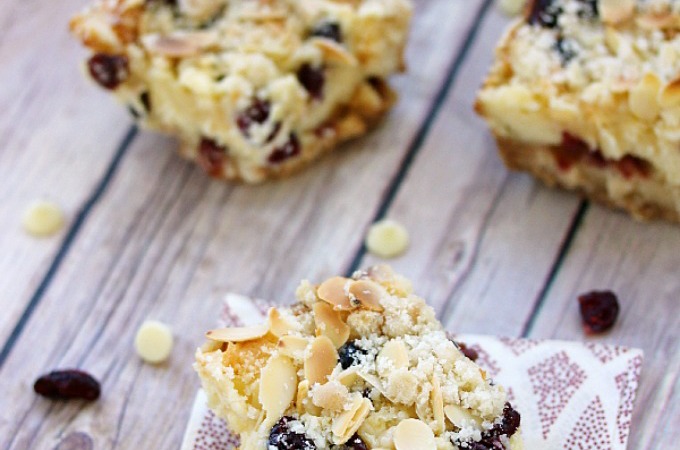 White Chocolate Cranberry Cheesecake Bars Simply Stacie