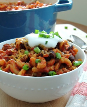 One Pot Taco Pasta - Cozy Country Living