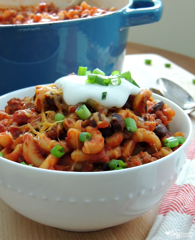 Kid Friendly One Pot Taco Pasta for Dinner