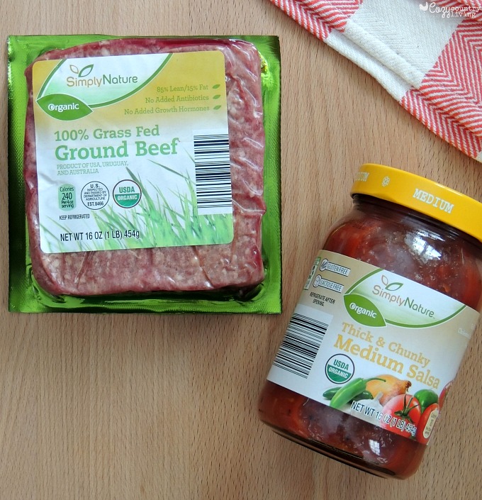 Organic Products from Aldi for One Pot Taco Pasta