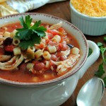 Easy Slow Cooker Mexican Chicken Soup for Dinner