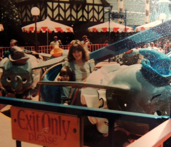 Mom & I Dumbo Ride Disney