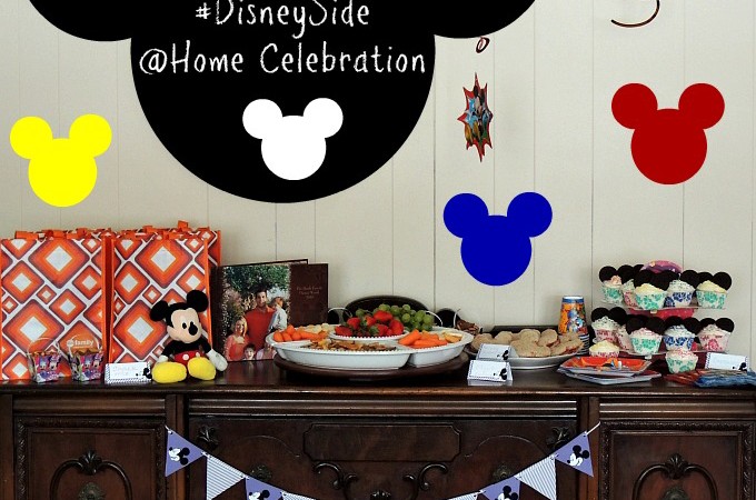 Our Family Disney #DisneySide @Home Celebration Party