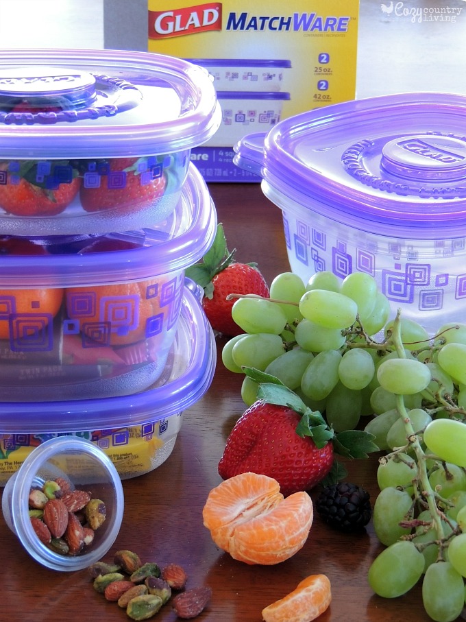 Glad Containers for Family Friendly Road Trip Snacks