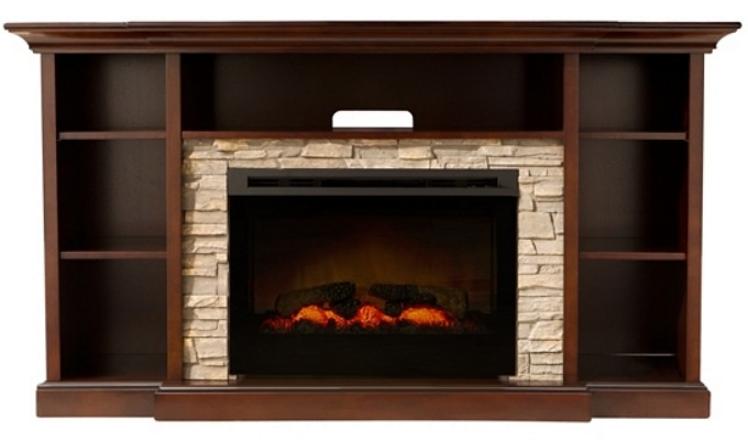Merrick Console and Fireplace