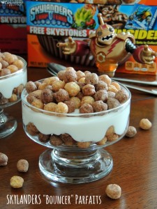Skylander Bouncer Yogurt Parfaits #UpYourBreakfastGame