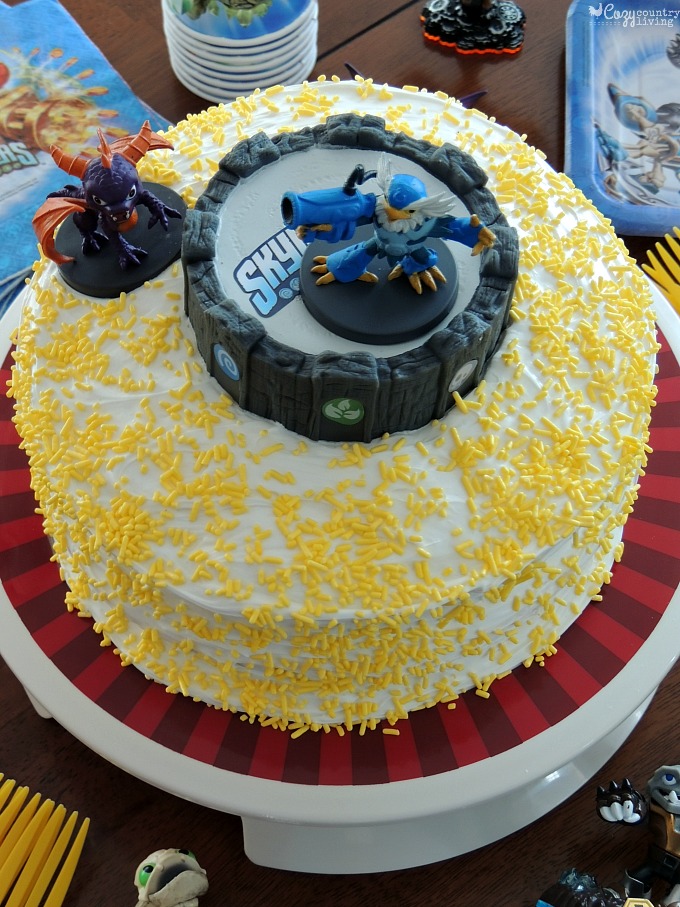 Skylanders Party Cake Dessert