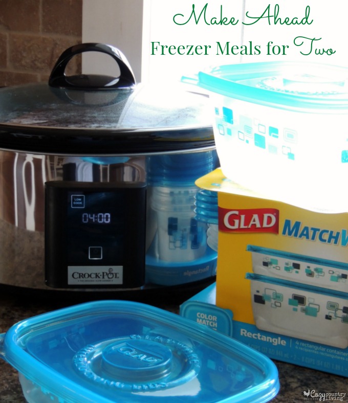 Make Ahead Freezer Meals for Two Freezer Cooking