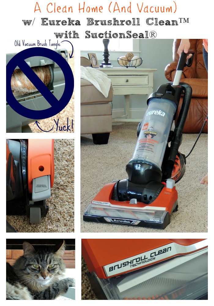 A Clean Home (And Vacuum) w Eureka Brushroll Clean™ with SuctionSeal®