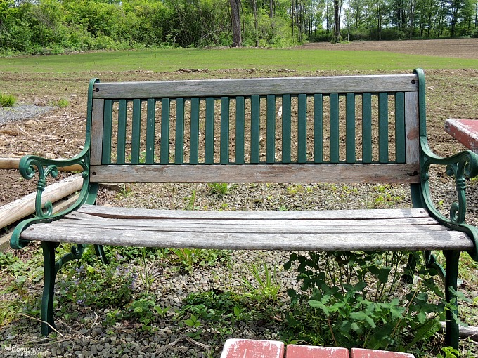Garden Bench that Needs some TLC
