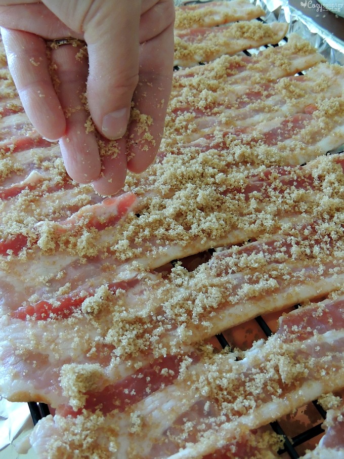 Making Candied Bacon #BourbonBBQ