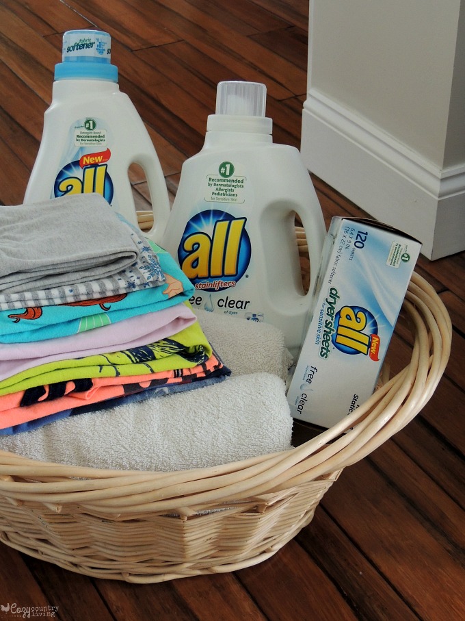 all free clear Hypoallergenic Laundry Products #FreeToBe Adventurous