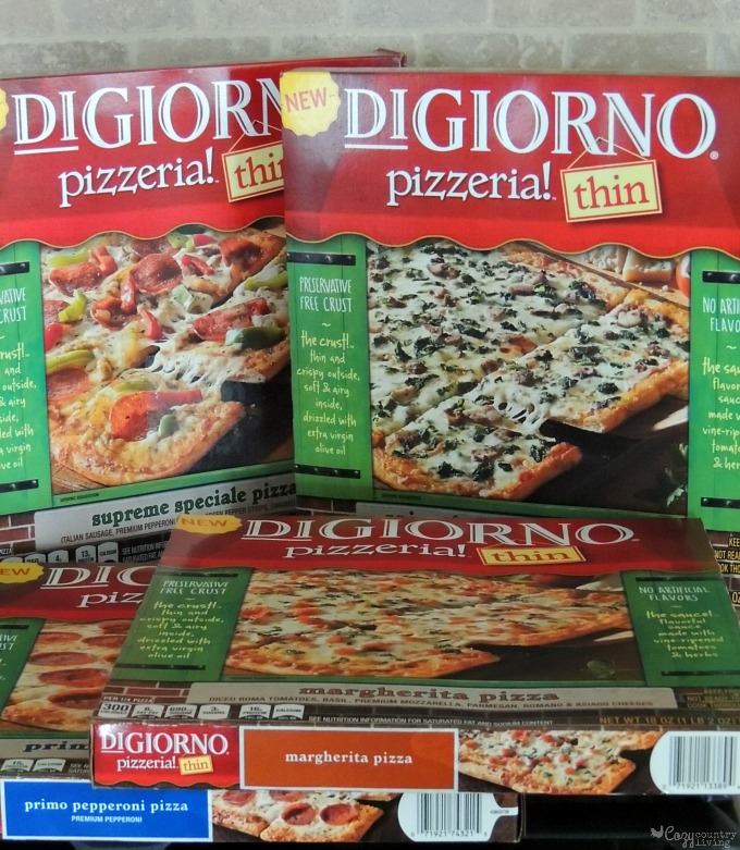 Digiorno's NEW Pizzeria!™ Thin Pizzas for Family Pizza Party