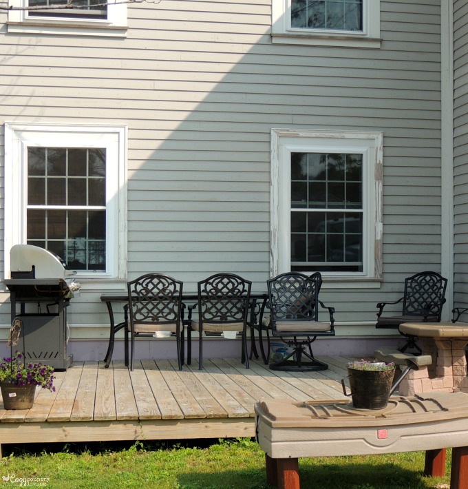 Our Deck Needs Some Flowers!