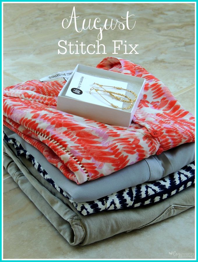 August 2015 Stitch Fix - Cozy Country Living