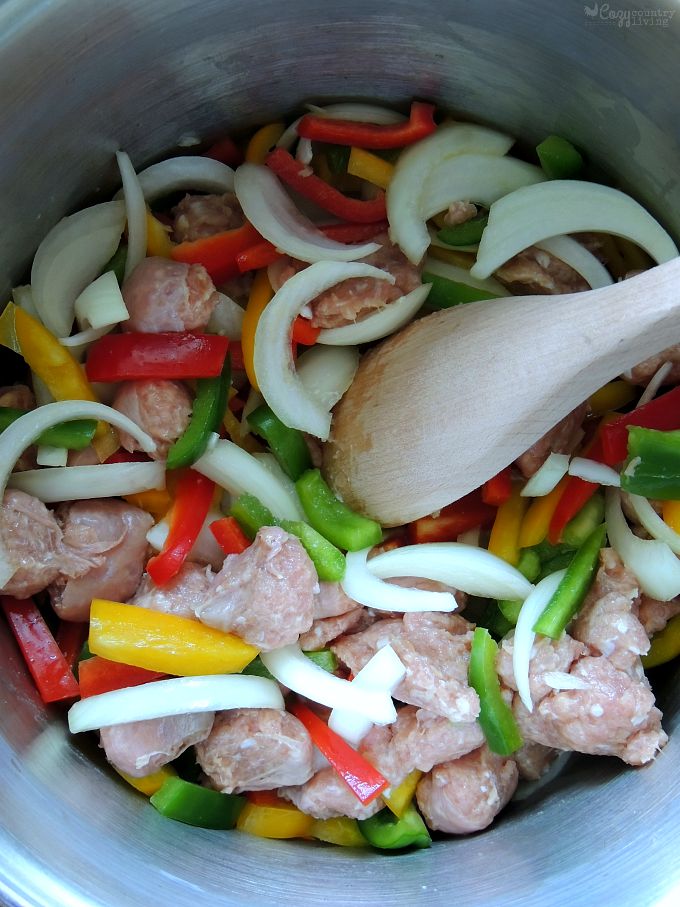 Browning Italian Sausage for One Pot Pasta Meal