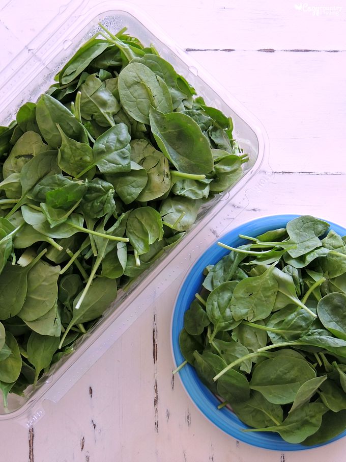 Organic Baby Spinach for Salads