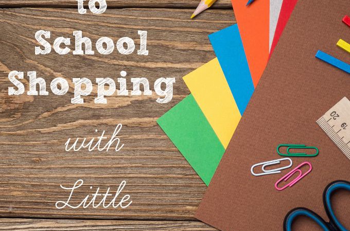 Back to School Shopping with Little Helpers