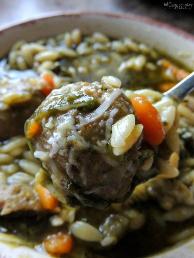 Delicious Slow Cooker Italian Wedding Soup for Dinner