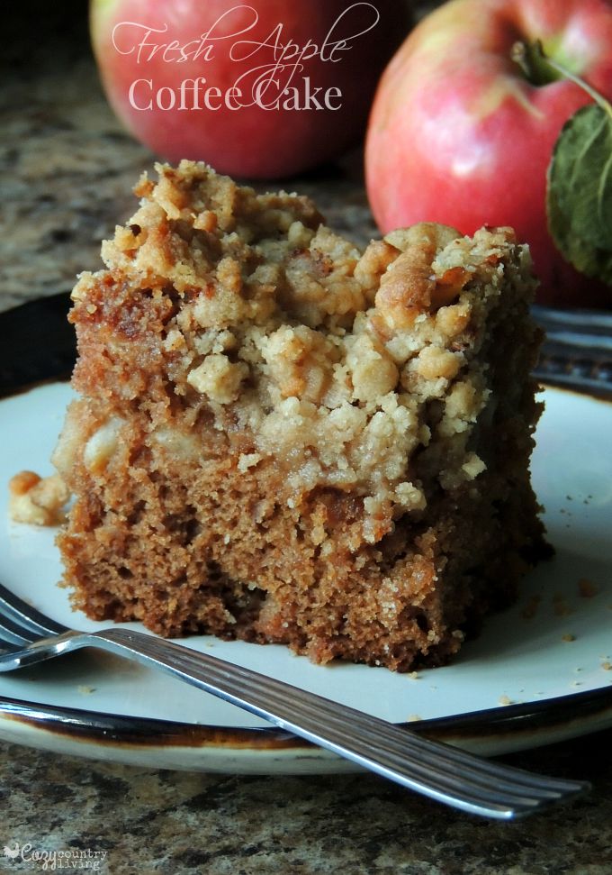 Fresh Apple Coffee Cake for Fall Breakfasts & Brunches