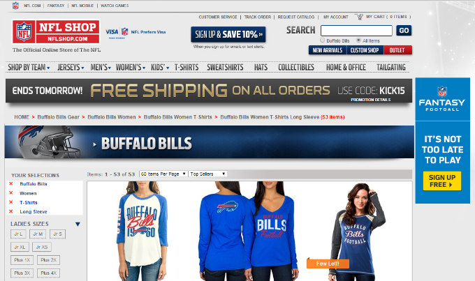 buffalo bills shop nfl