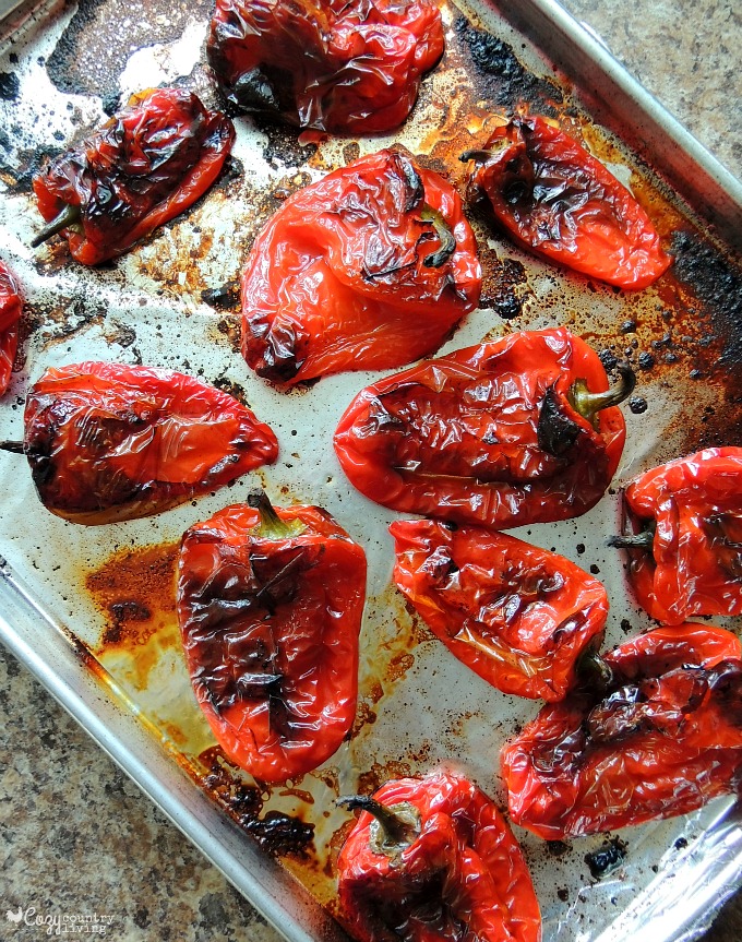 Homemade Roasted Red Peppers