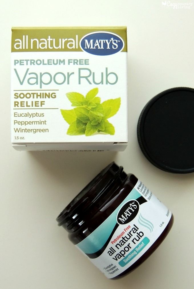 Maty's All Natural Petroleum Free Vapor Rub