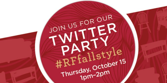 Raymour & Flanigan #RFfallstyle Twitter Party