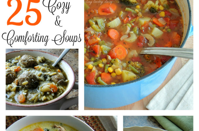 25 Cozy & Comforting Soups