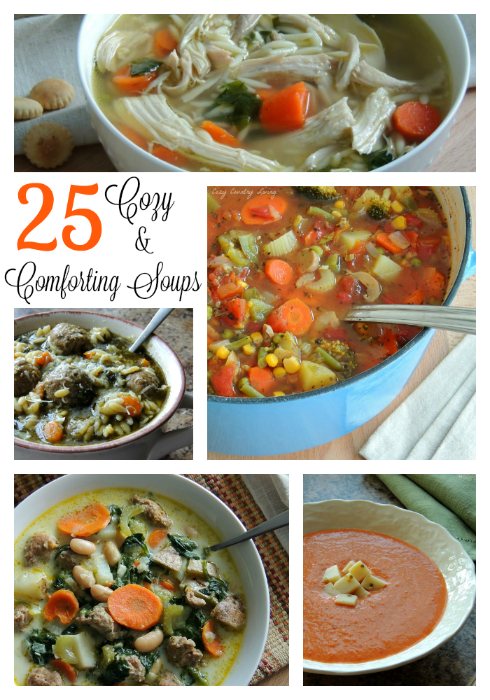 25 Cozy & Comforting Soups