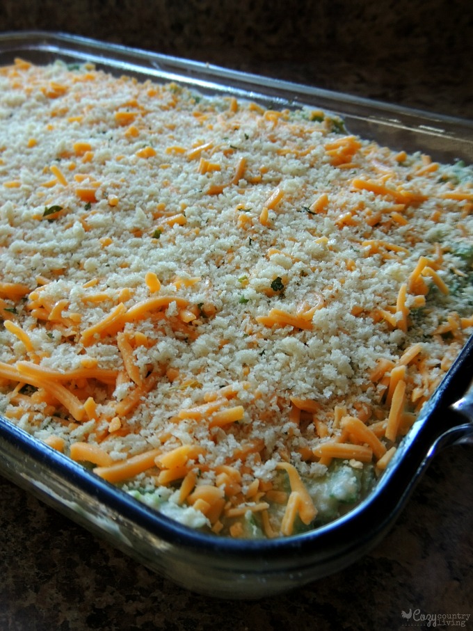 Add Breadcrumbs on top of the Cheese