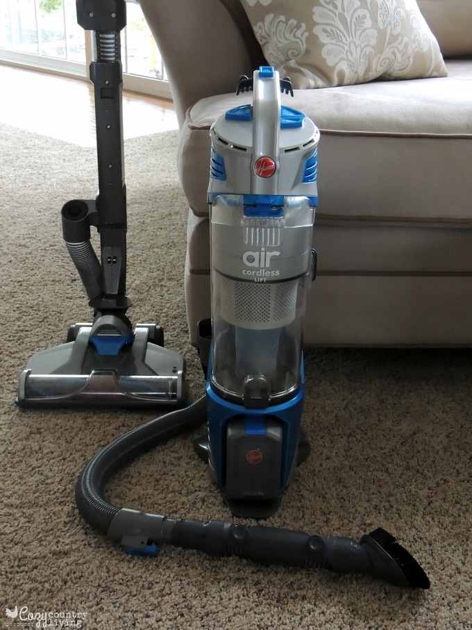 Hoover Air Cordless Lift goes with you Anywhere